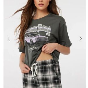 (3/$30) Ardene Graphic PJ tee size M